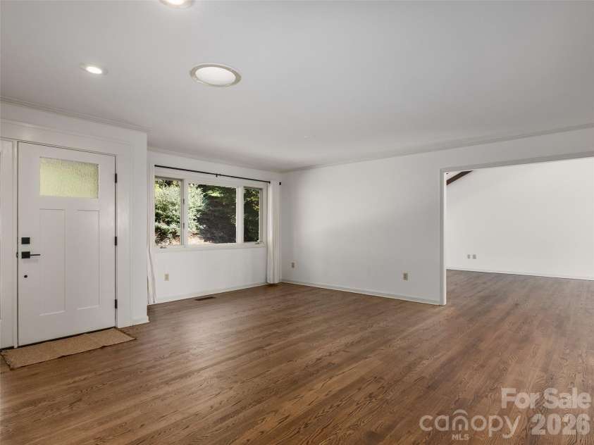 288 Roberts Drive, Laurel Park, NC 28739.  MLS# CAR4420800, YatesRealty ID 48914. Bright entry with refinished hardwood floors