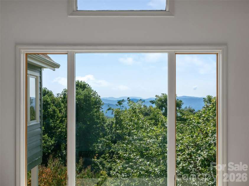288 Roberts Drive, Laurel Park, NC 28739.  MLS# CAR4420800, YatesRealty ID 48914. View from Primary Bedroom