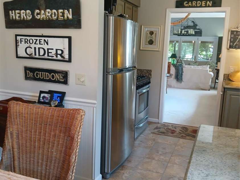 304 red oak Drive, Hendersonville, NC 28791.  MLS# CAR4420508, YatesRealty ID 48919. View from kitchen into dining ara