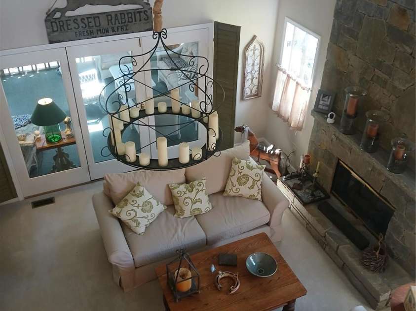 304 red oak Drive, Hendersonville, NC 28791.  MLS# CAR4420508, YatesRealty ID 48919. View from loft
