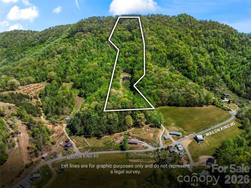 110 Mailon King Road, Leicester, NC 28748.  MLS# CAR4343106, YatesRealty ID 4892. 