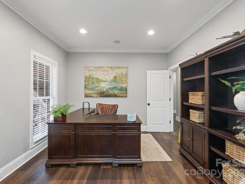 128 Archbell Point Lane, Mooresville, NC 28117.  MLS# CAR4192948, YatesRealty ID 4892. Office on Main Level