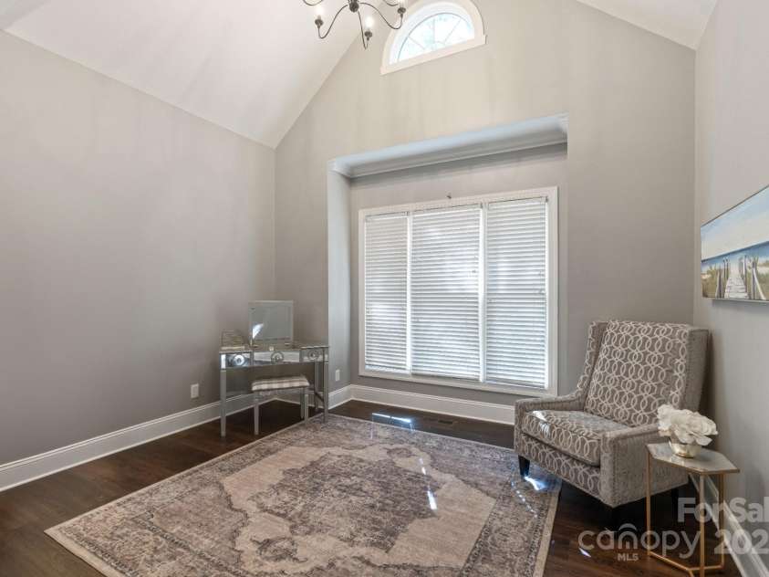 128 Archbell Point Lane, Mooresville, NC 28117.  MLS# CAR4192948, YatesRealty ID 4892. Primary Bedroom Sitting Room
