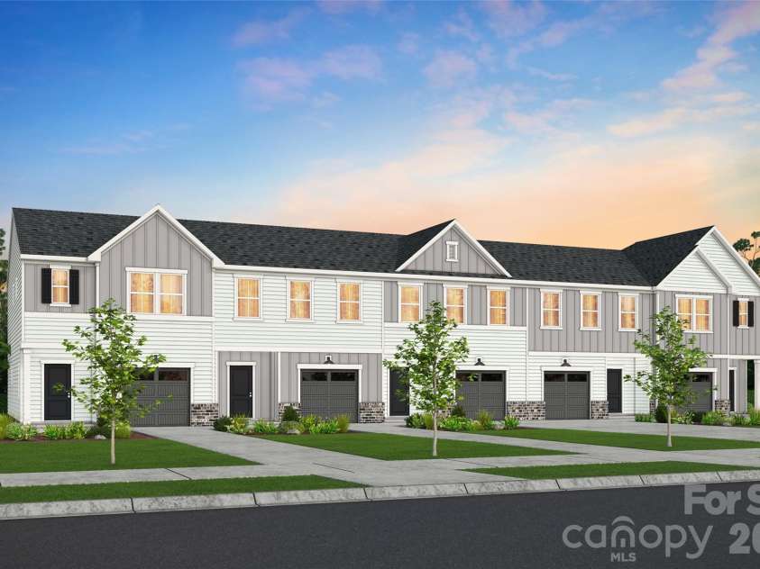 12112 Oak Street, Charlotte, NC 28269.  MLS# CAR4421808, YatesRealty ID 48920. LOT #2 - Adison Floor Plan Rendering.