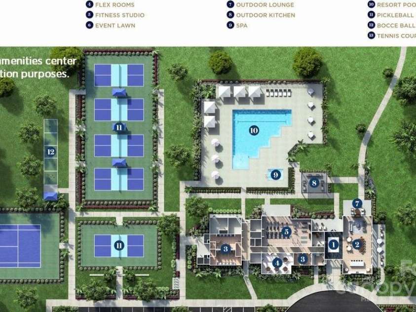 2215 Whitebark Drive, Indian Land, SC 29707.  MLS# CAR4322633, YatesRealty ID 48920. World-Class Luxury Amenities for Your Active Lifestyle