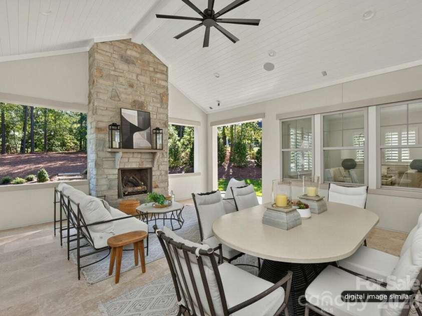 128 Willow View Loop, Davidson, NC 28036.  MLS# CAR4403823, YatesRealty ID 48929. Outdoor Terrace (Continued)