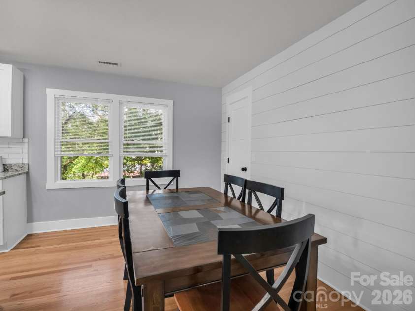 3208 Florida Drive, Hendersonville, NC 28792.  MLS# CAR4420340, YatesRealty ID 48937. Dining area off of kitchen