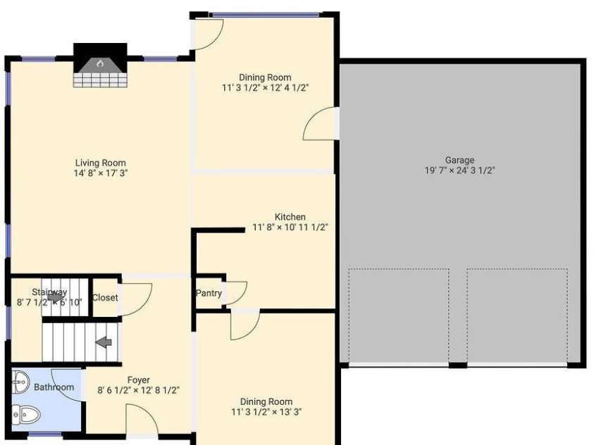 12223 Fullerton Court, Charlotte, NC 28214.  MLS# CAR4357271, YatesRealty ID 4894. 