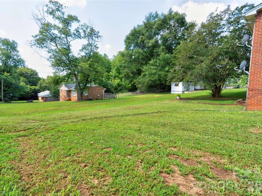 109 Delmar Road, Shelby, NC 28152.  MLS# CAR4421602, YatesRealty ID 48947. Back Yard