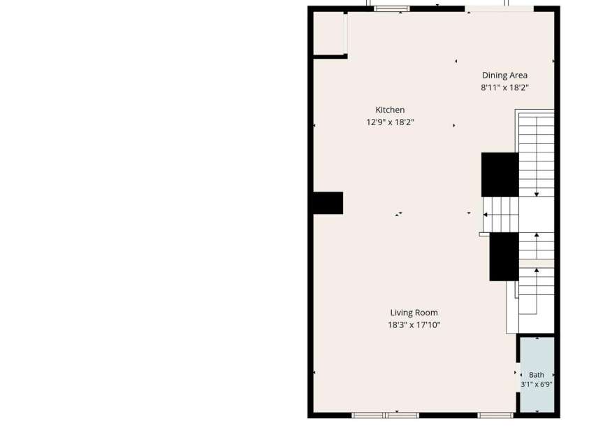 2586 Grantham Place Drive, Fort Mill, SC 29715.  MLS# CAR4419545, YatesRealty ID 48949. Main living Level 2