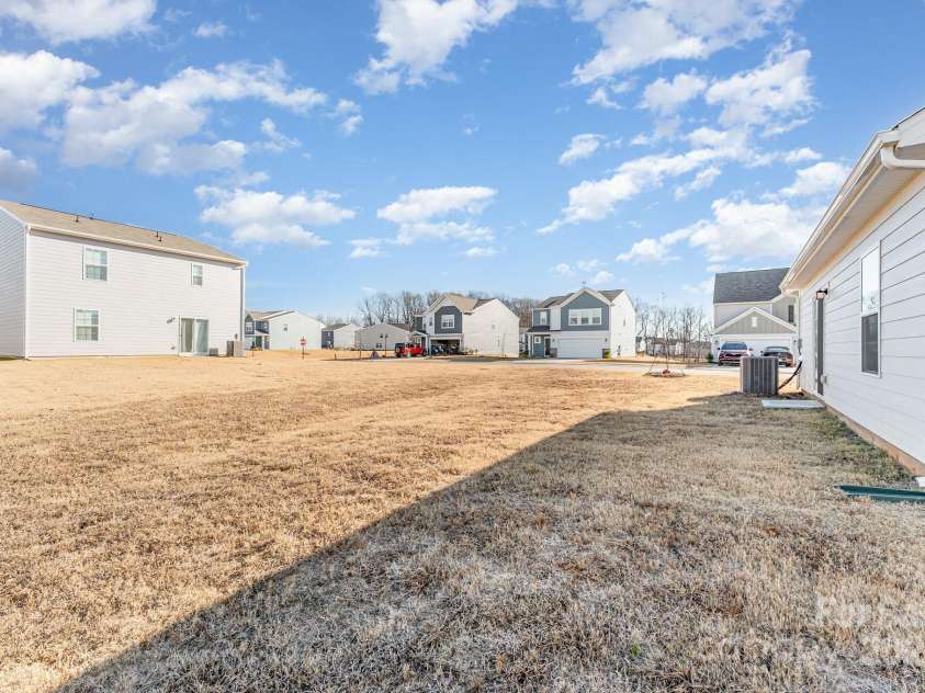 150 Mountain Bridge Way, Statesville, NC 28625.  MLS# CAR4330213, YatesRealty ID 4896. The backyard