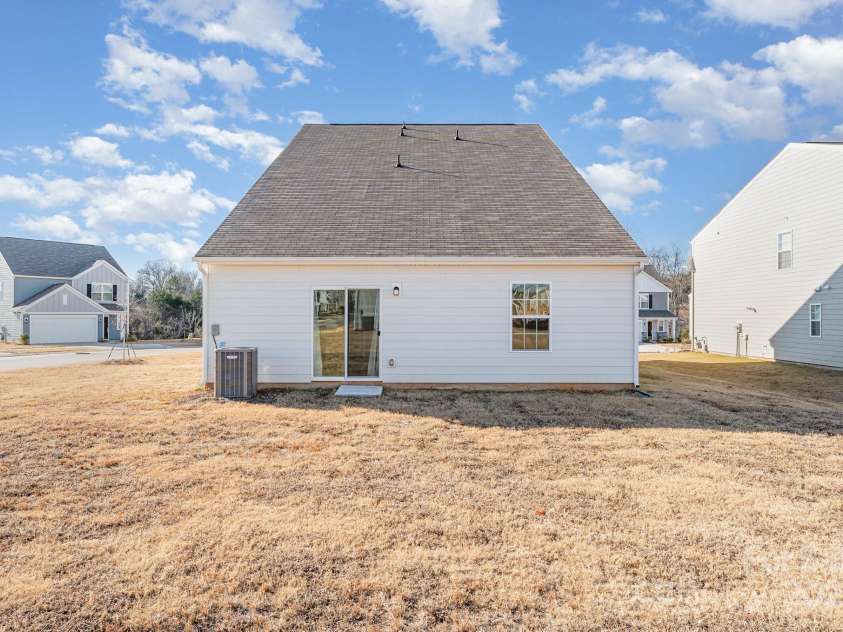 150 Mountain Bridge Way, Statesville, NC 28625.  MLS# CAR4330213, YatesRealty ID 4896. The backyard