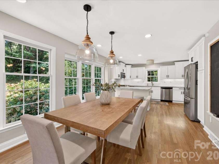 6138 Saint John Lane, Charlotte, NC 28210.  MLS# CAR4420688, YatesRealty ID 48964. Breakfast Room