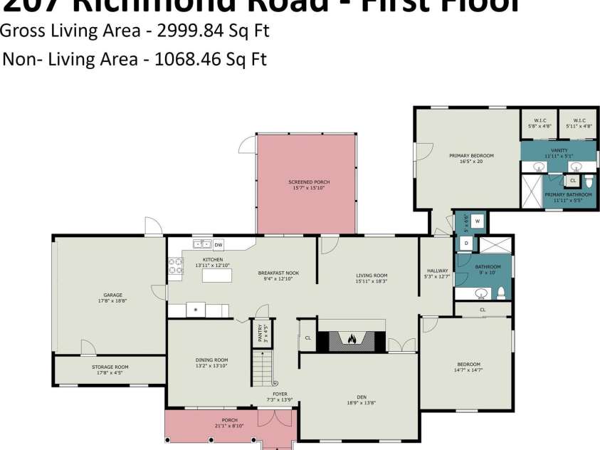 207 Richmond Road, Salisbury, NC 28144.  MLS# CAR4421111, YatesRealty ID 48965. 