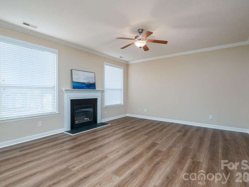 104 Barley Court, Mount Holly, NC 28120.  MLS# CAR4334232, YatesRealty ID 4899. Gas fireplace!