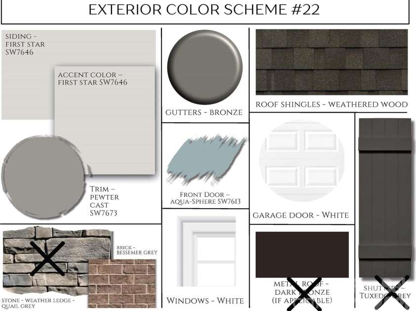 2919 Audubon Ridge Drive, Belmont, NC 28012.  MLS# CAR4421036, YatesRealty ID 48993. Exterior Colors