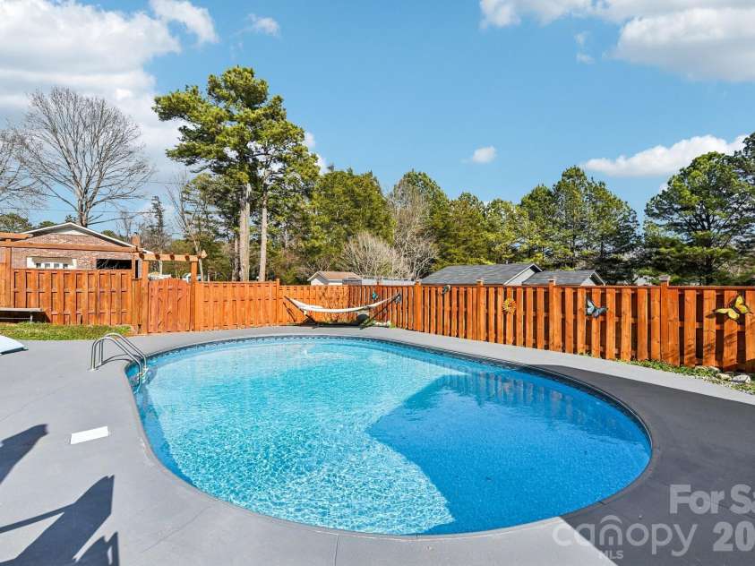 1574 Elderwood Road, Rock Hill, SC 29732.  MLS# CAR4421682, YatesRealty ID 48996. Sand filtered pool