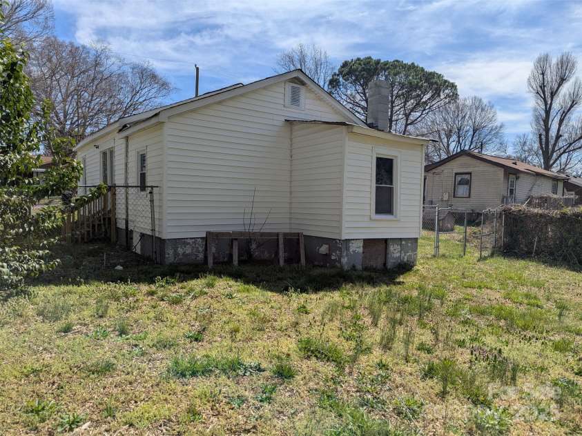 3703 Crawford Street, Gastonia, NC 28052.  MLS# CAR4237431, YatesRealty ID 4900. Rear