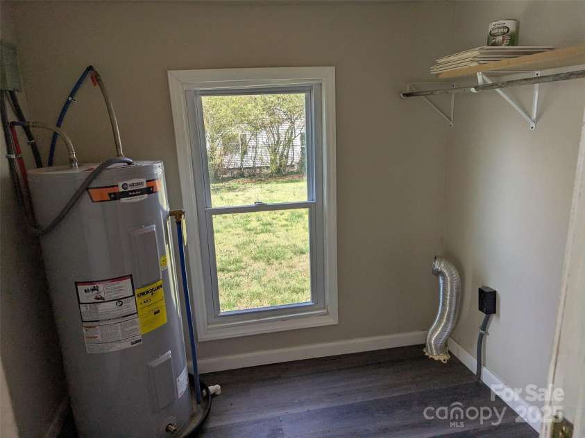 3703 Crawford Street, Gastonia, NC 28052.  MLS# CAR4237431, YatesRealty ID 4900. Utility room