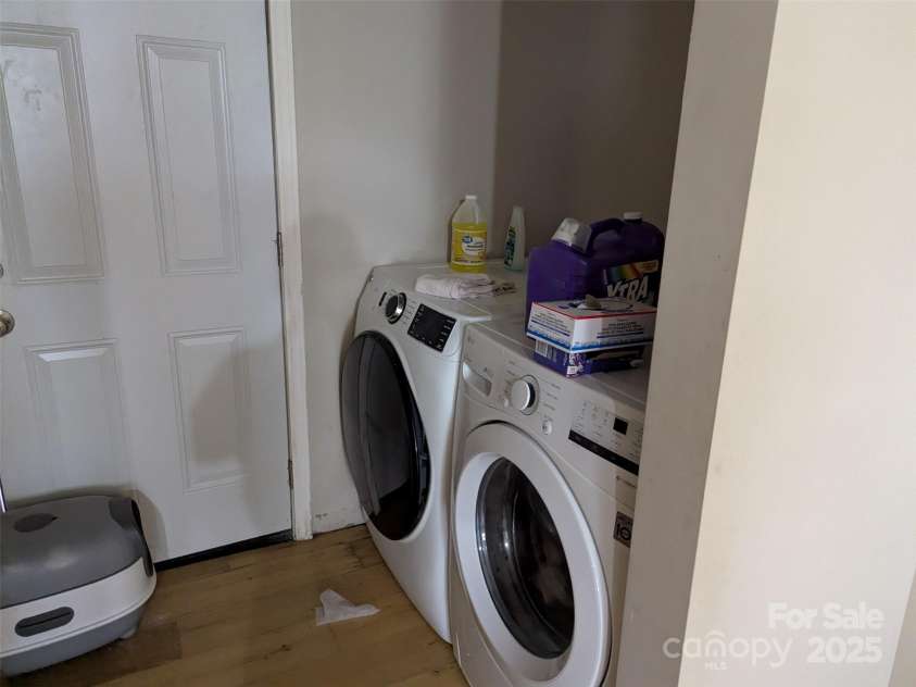 301 Huffman Road, Gastonia, NC 28056.  MLS# CAR4240074, YatesRealty ID 4901. Laundry by back door