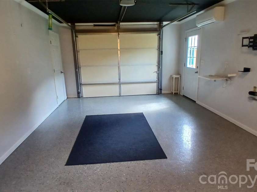 329 Springwood Drive, Valdese, NC 28690.  MLS# CAR4419407, YatesRealty ID 49016. Heated and Cooled Garage with Mini Split