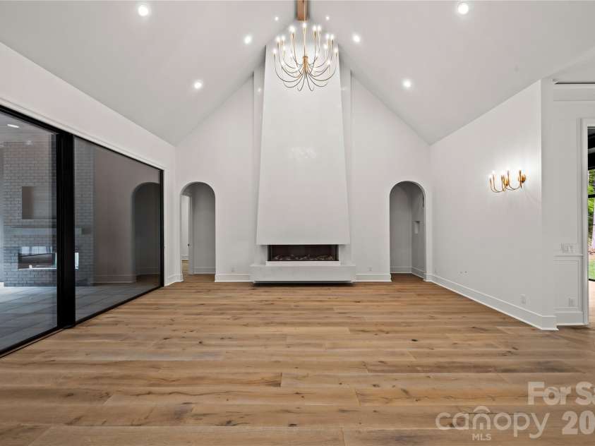 8738 Kristie Lane, Indian Land, SC 29707.  MLS# CAR4421724, YatesRealty ID 49022. 3 sided gas fireplace