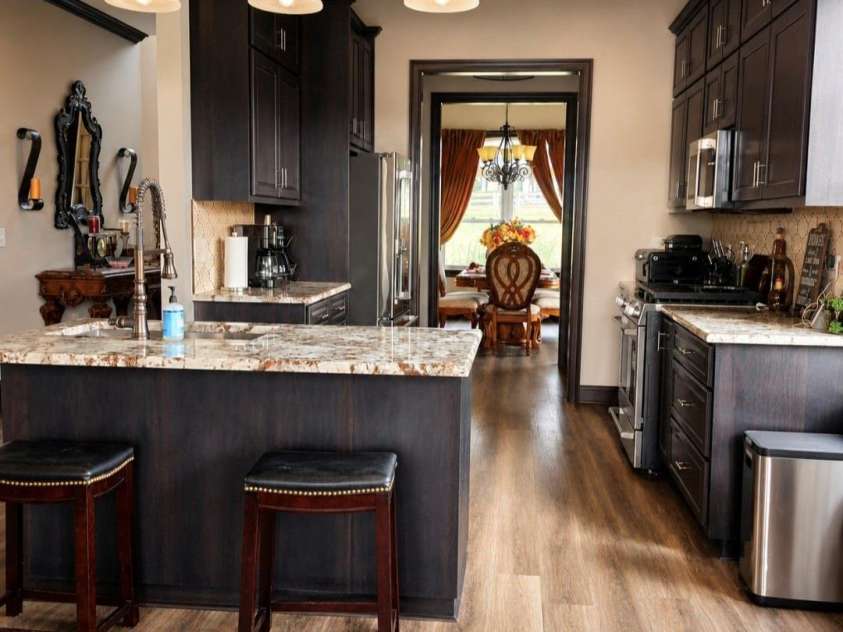 3233 Hahn Scott Road, Mount Pleasant, NC 28124.  MLS# CAR4421971, YatesRealty ID 49027. Main Gourmet Kitchen on primary floor