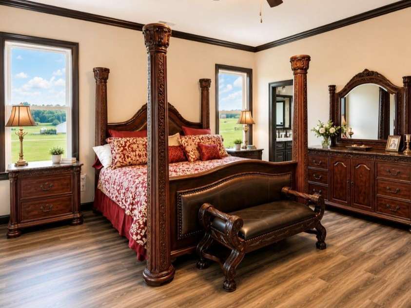 3233 Hahn Scott Road, Mount Pleasant, NC 28124.  MLS# CAR4421971, YatesRealty ID 49027. Primary Master Bedroom