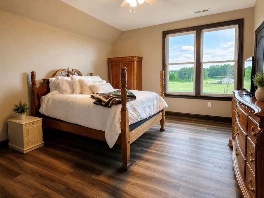 3233 Hahn Scott Road, Mount Pleasant, NC 28124.  MLS# CAR4421971, YatesRealty ID 49027. Upstairs Bedroom #2