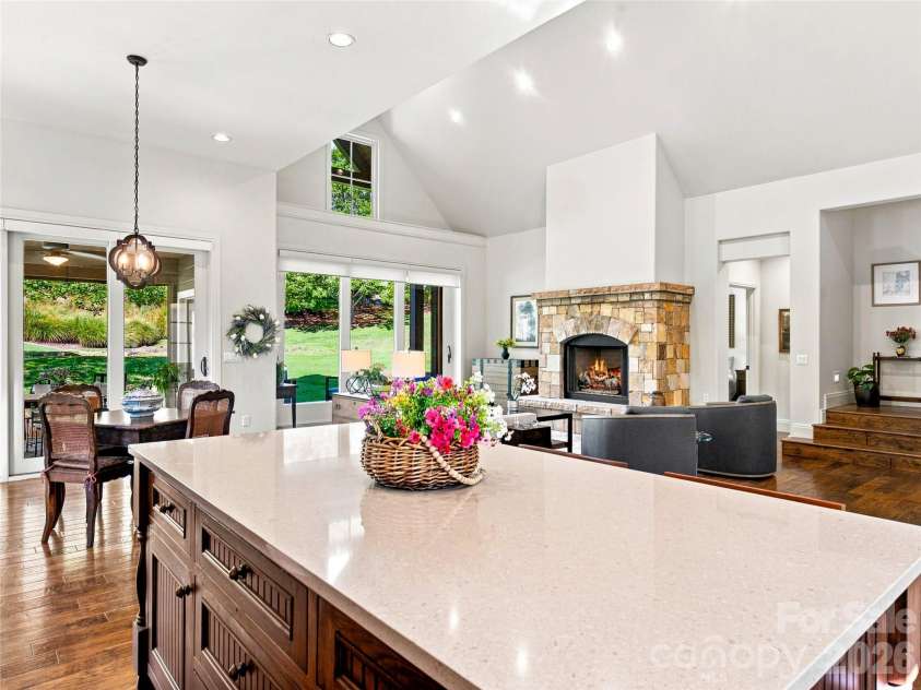 583 Walnut Valley Parkway, Arden, NC 28704.  MLS# CAR4413948, YatesRealty ID 49036. From kitchen to waterfall view