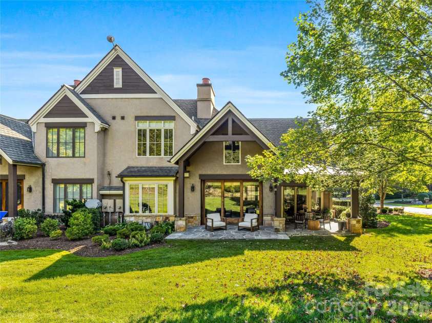 583 Walnut Valley Parkway, Arden, NC 28704.  MLS# CAR4413948, YatesRealty ID 49036. Rear of house