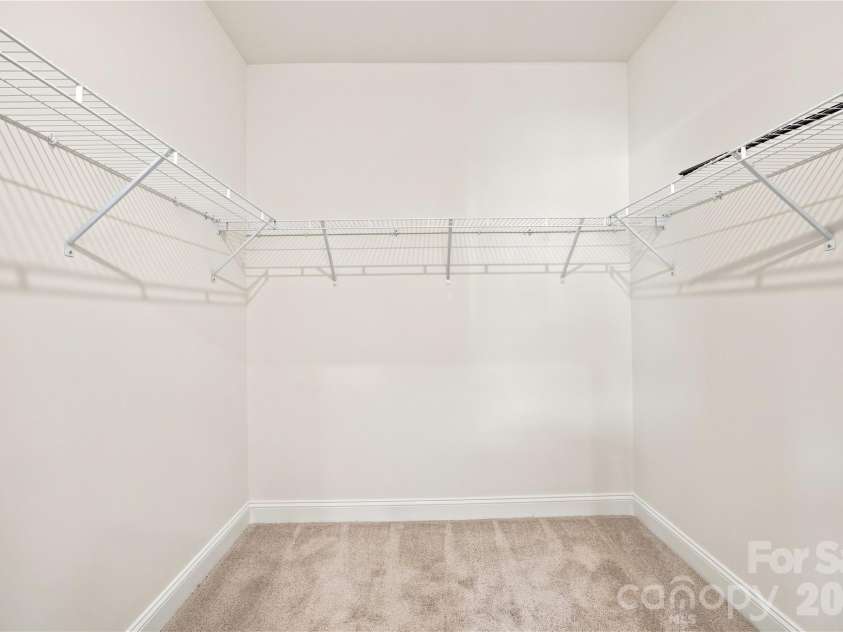 4022 Puddle Pond Road, Indian Trail, NC 28079.  MLS# CAR4421987, YatesRealty ID 49049. Primary Closet- photo for representational purposes