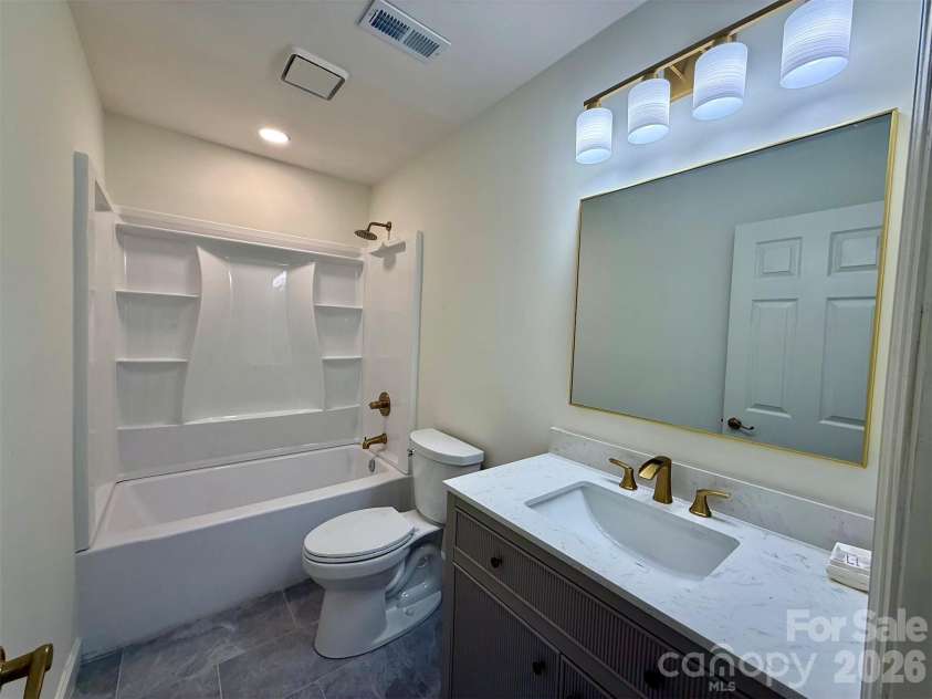 30 & 32 Gravely Branch Road, Fletcher, NC 28732.  MLS# CAR4420333, YatesRealty ID 49058. Guest Bath - Upper Level