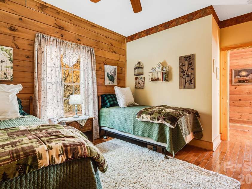158 Raven Boulevard, Lake Lure, NC 28746.  MLS# CAR4335082, YatesRealty ID 4906. Guest bedroom