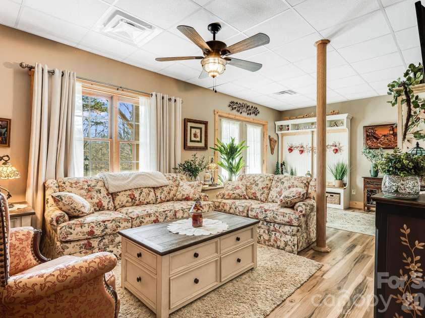 158 Raven Boulevard, Lake Lure, NC 28746.  MLS# CAR4335082, YatesRealty ID 4906. Separate/second living room