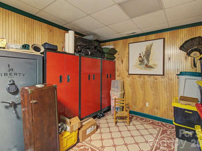270 Upper Herron Cove Road, Weaverville, NC 28787.  MLS# CAR4418748, YatesRealty ID 49079. Flex space basement