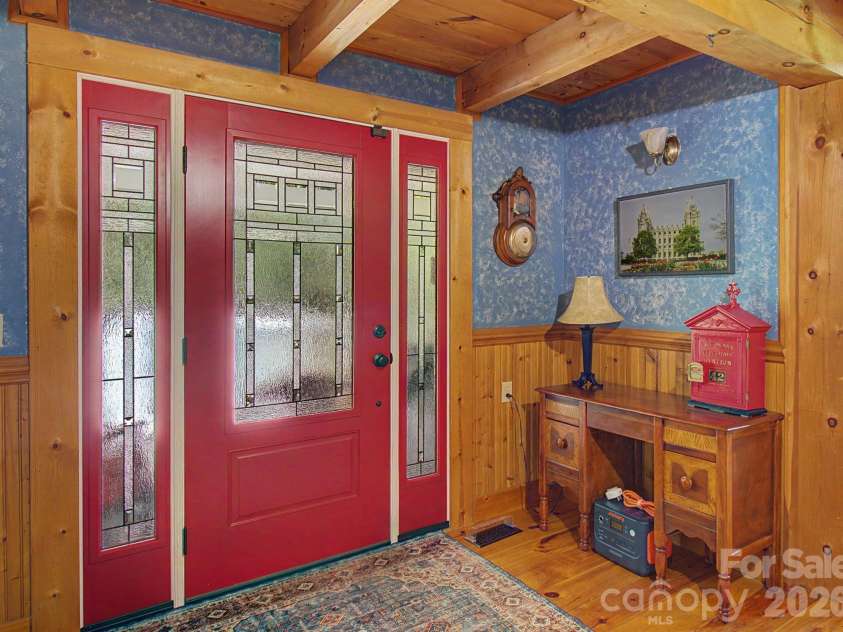 270 Upper Herron Cove Road, Weaverville, NC 28787.  MLS# CAR4418748, YatesRealty ID 49079. Front entry