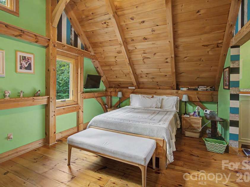 270 Upper Herron Cove Road, Weaverville, NC 28787.  MLS# CAR4418748, YatesRealty ID 49079. Primary bedroom