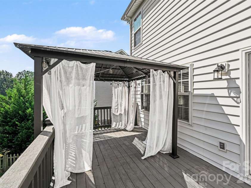 3118 Hadden Hall Boulevard, Fort Mill, SC 29715.  MLS# CAR4420976, YatesRealty ID 49089. Deck Gazebo