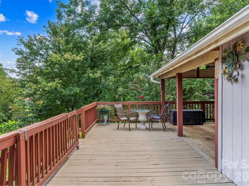 230 JOHNSON HOLLOW Road, Marion, NC 28752.  MLS# CAR4421839, YatesRealty ID 49094. Extended deck