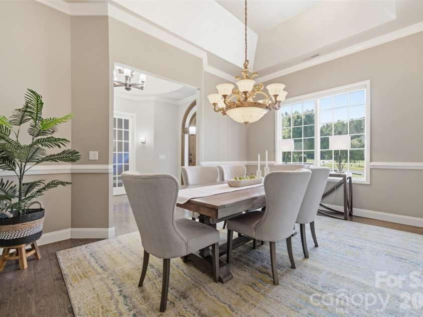 1206 Delaney Drive, Weddington, NC 28104.  MLS# CAR4421166, YatesRealty ID 49098. Dining Room