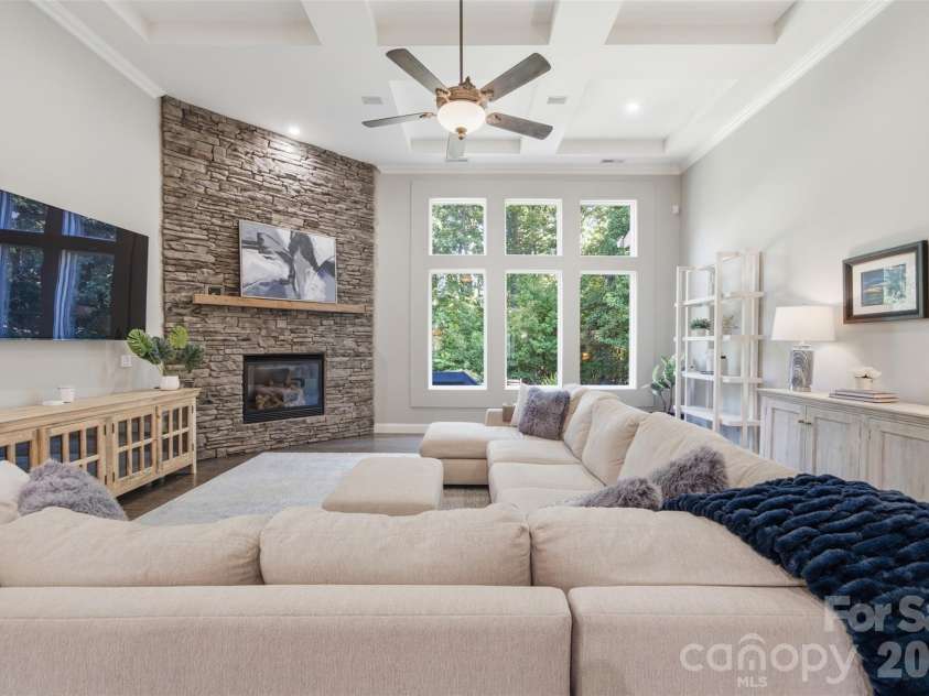 1206 Delaney Drive, Weddington, NC 28104.  MLS# CAR4421166, YatesRealty ID 49098. Living Room