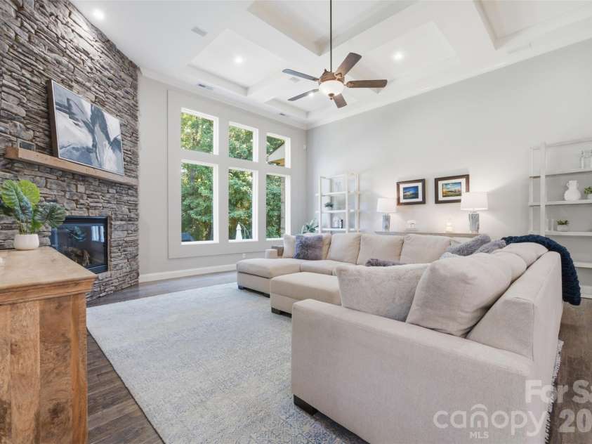 1206 Delaney Drive, Weddington, NC 28104.  MLS# CAR4421166, YatesRealty ID 49098. Living Room