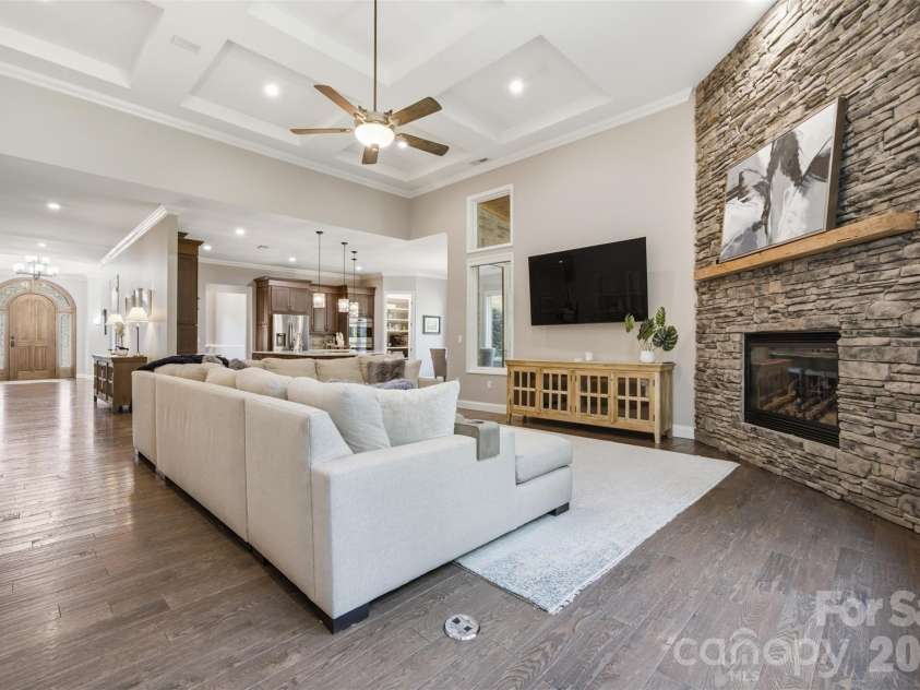 1206 Delaney Drive, Weddington, NC 28104.  MLS# CAR4421166, YatesRealty ID 49098. Living Room