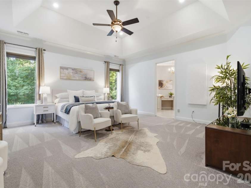1206 Delaney Drive, Weddington, NC 28104.  MLS# CAR4421166, YatesRealty ID 49098. Primary Bedroom