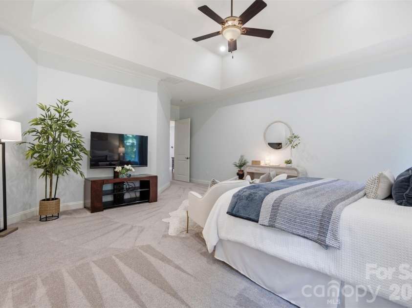 1206 Delaney Drive, Weddington, NC 28104.  MLS# CAR4421166, YatesRealty ID 49098. Primary Bedroom