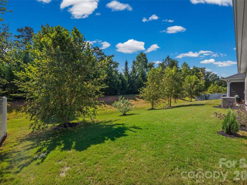 9125 Myrna Drive, Gastonia, NC 28056.  MLS# CAR4421211, YatesRealty ID 49099. Back Yard