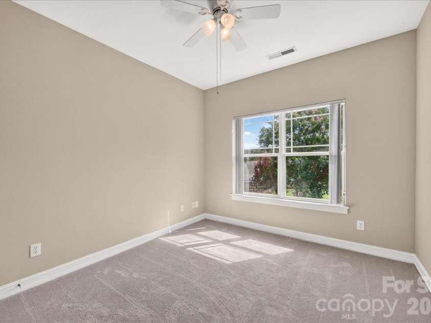 9026 Crusaders Court, Matthews, NC 28105.  MLS# CAR4420940, YatesRealty ID 49102. 2nd bedroom