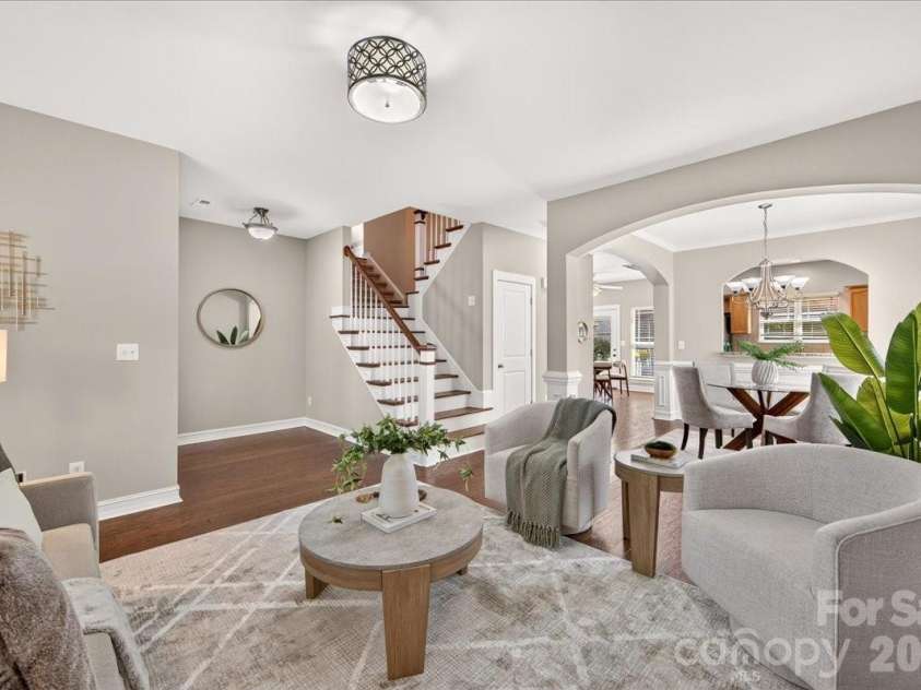 9026 Crusaders Court, Matthews, NC 28105.  MLS# CAR4420940, YatesRealty ID 49102. Open and inviting living space!