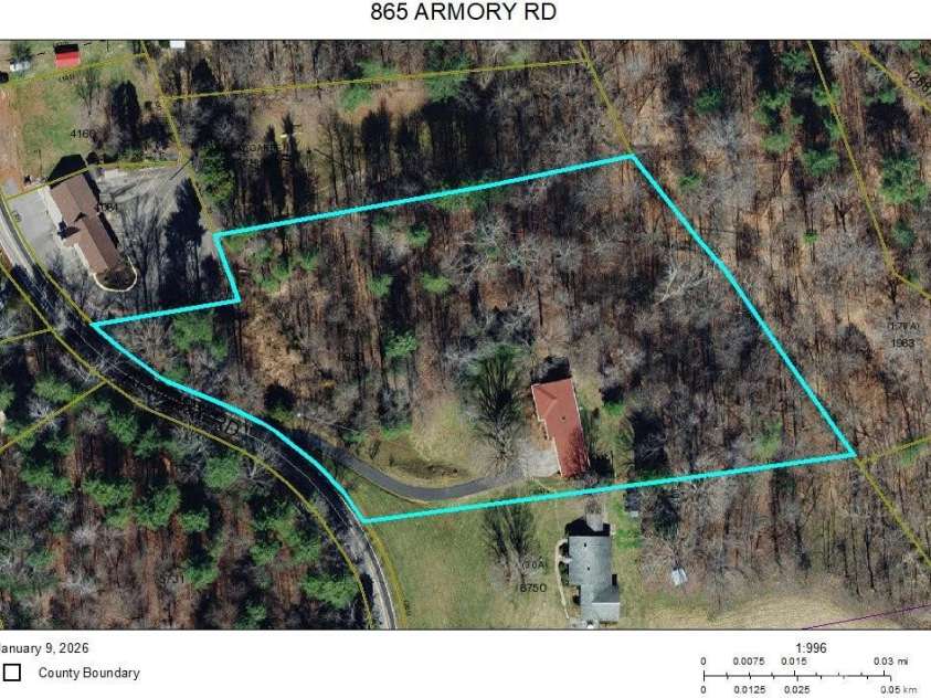 865 Armory Road, North Wilkesboro, NC 28659.  MLS# CAR4336066, YatesRealty ID 4911. 